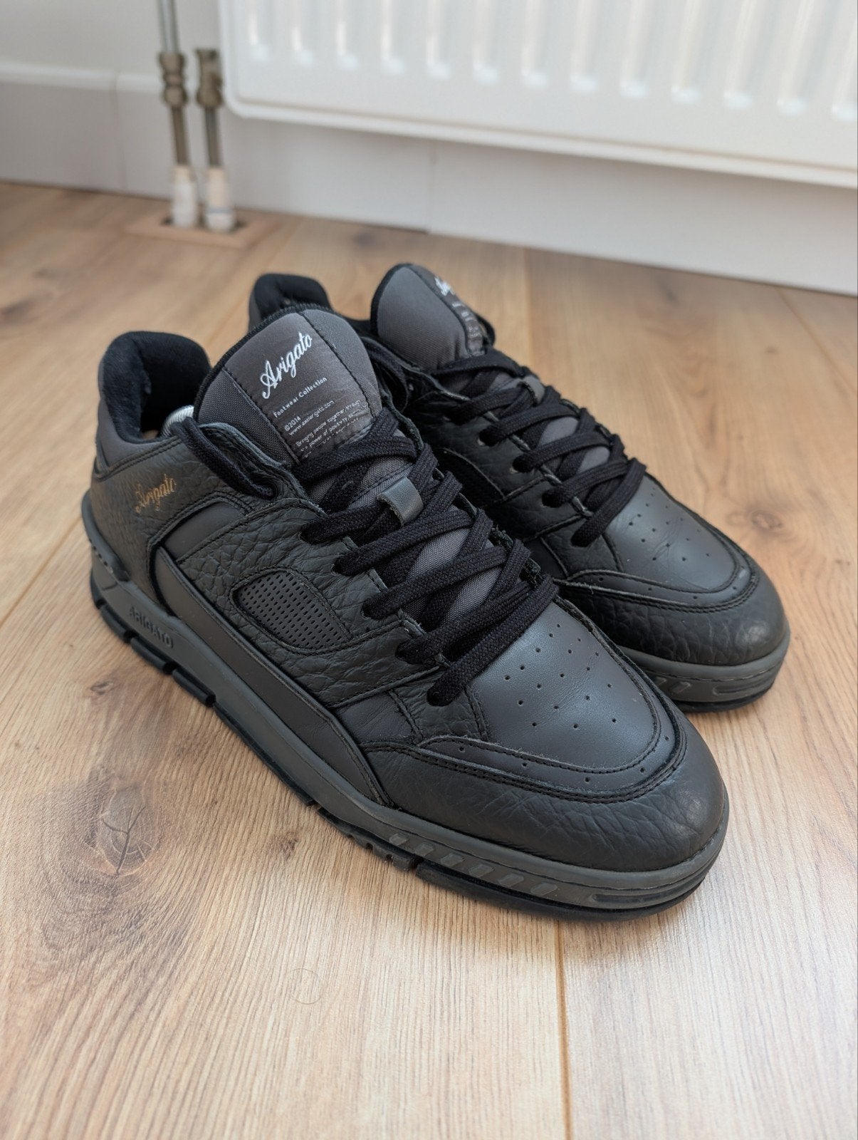 Axel Arigato Area Lo Zwarte Sneakers - Maat 43, Axel Arigato, Zwart, Ophalen of Verzenden, Sneakers of Gympen