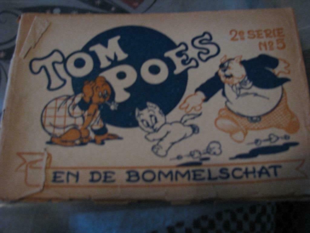 stripboek Tom Poes en de Bommelschat - 1946 eerste druk., Boeken, Stripboeken, Ophalen of Verzenden