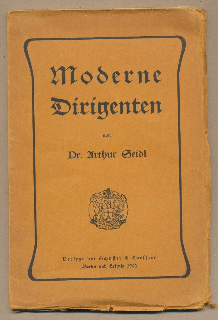 Moderne dirigenten boekje uit 1902, Ophalen of Verzenden, Gelezen