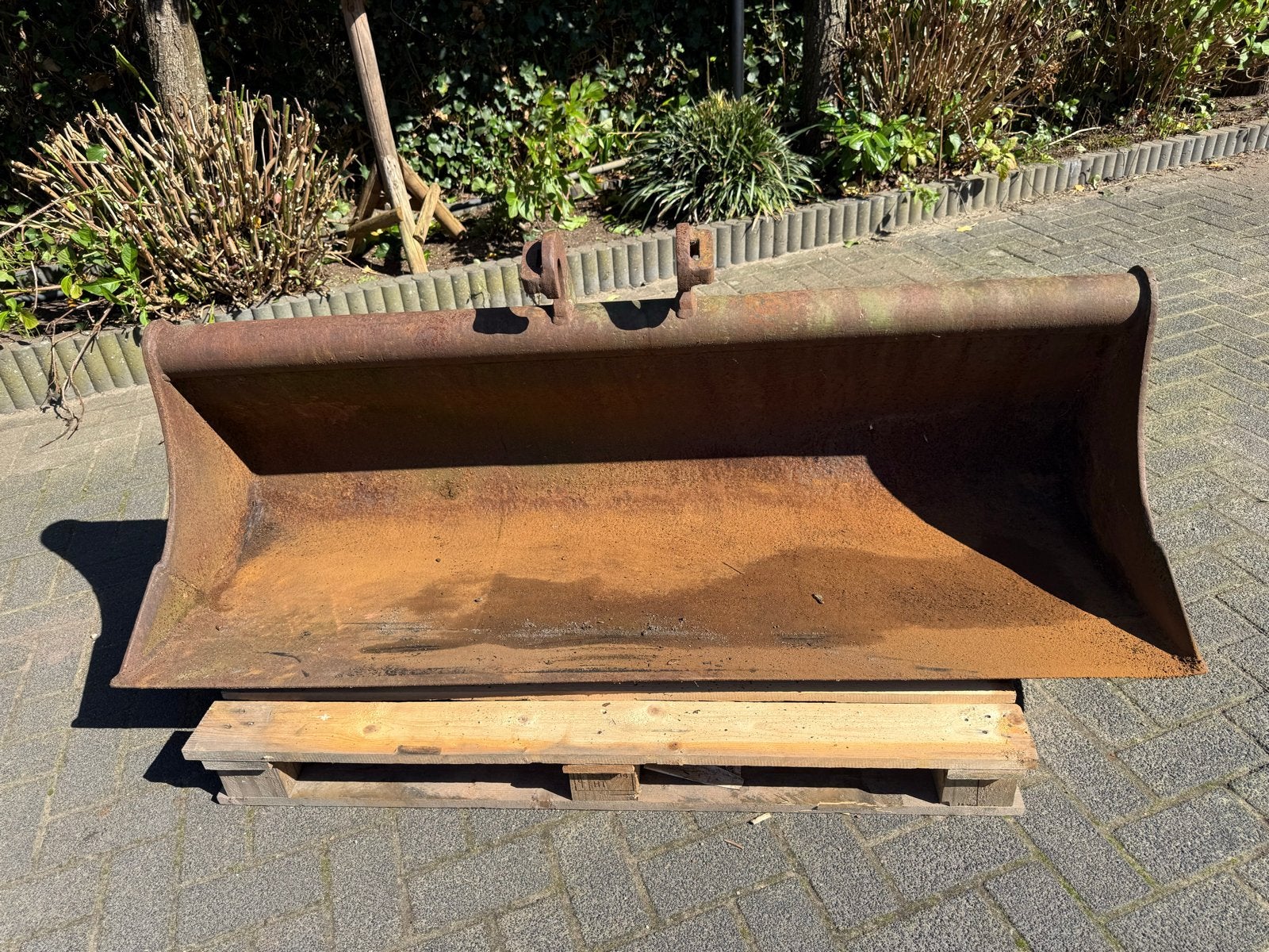 Afwerkbak 150cm CW05.  En rubberflap modderschuif, Ophalen of Verzenden