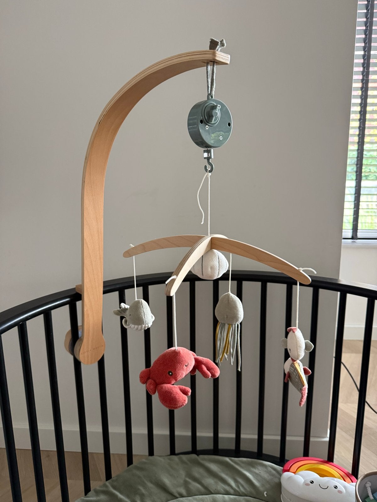 Little Dutch Muziekmobiel Ocean Mint, Kinderen en Baby's, Speelgoed | Babyspeelgoed, Ophalen, Zo goed als nieuw, Mobiel, Met geluid
