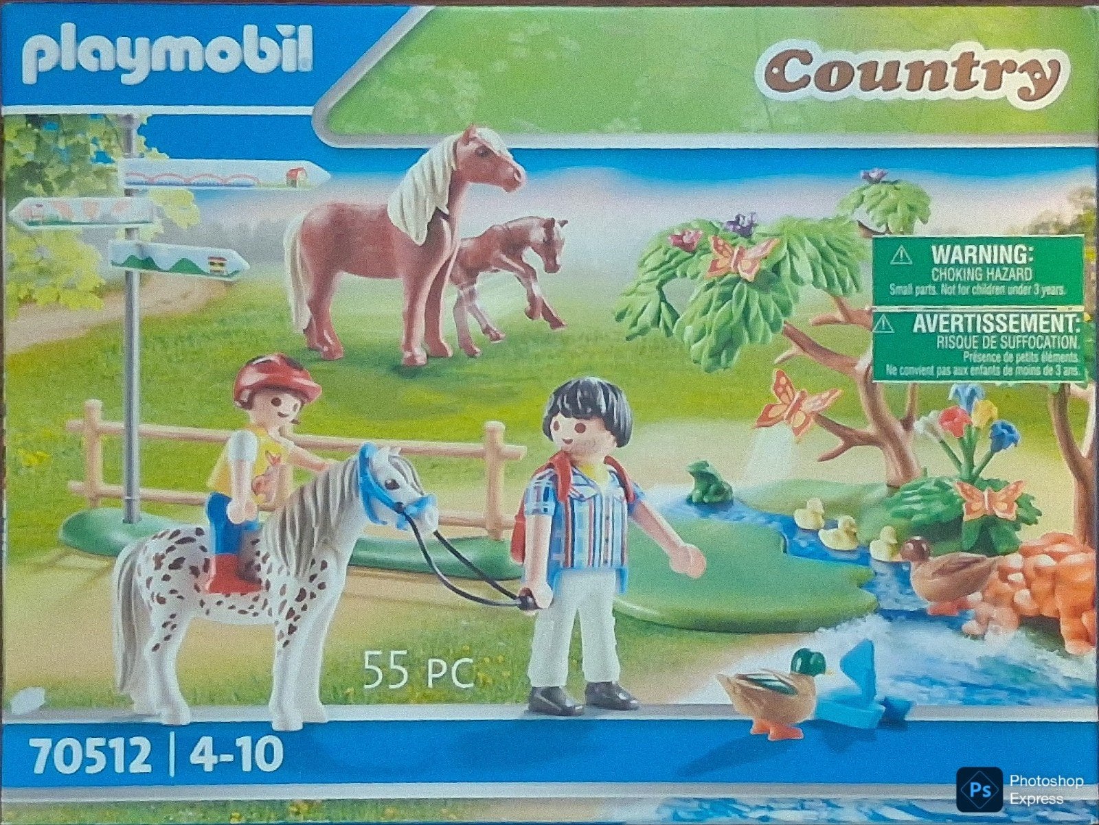 Country Gelukkige Ponyreis 70512, Ophalen of Verzenden, Zo goed als nieuw, Complete set