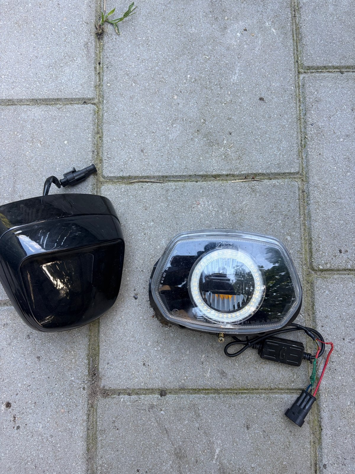 LED Koplamp met Behuizing - Universeel, Ophalen of Verzenden, Gebruikt, Universele onderdelen