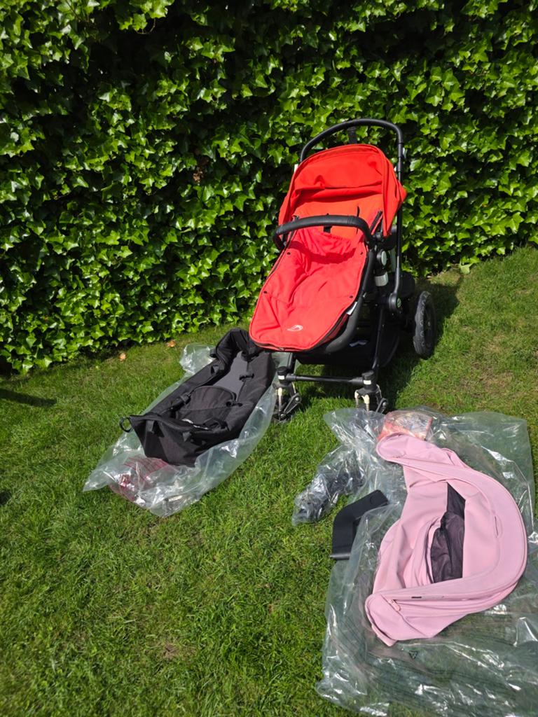 Bugaboo Cameleon 3 met meerijplankje en extra bekleding, Ophalen, Gebruikt, Combiwagen, Bugaboo