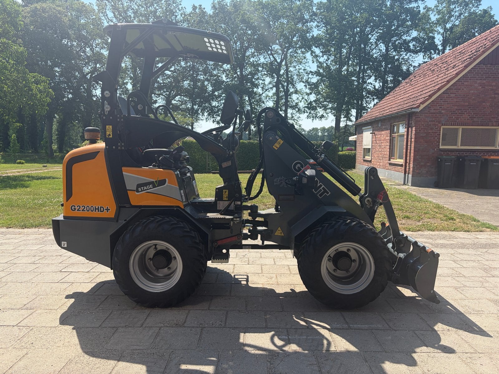 Giant G2200HD+ Wiellader - Nieuwstaat, Bouwjaar 2023, Ophalen of Verzenden, Wiellader of Shovel