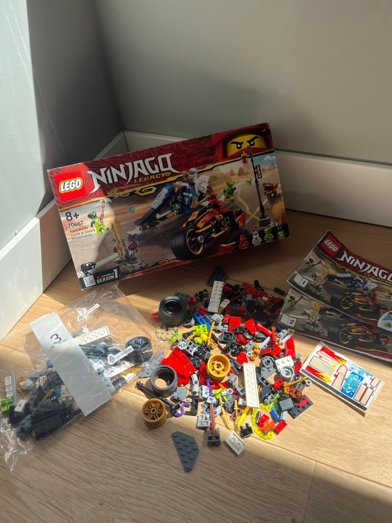 Lego Ninjago 70667 set, Inclusief accessoires, Lego, Ophalen of Verzenden, Zo goed als nieuw