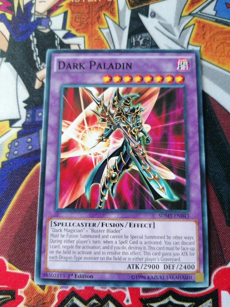 Dark Paladin - SDMY - Yu-Gi-Oh, Hobby en Vrije tijd, Verzamelkaartspellen | Yu-gi-Oh!, Ophalen of Verzenden, Zo goed als nieuw