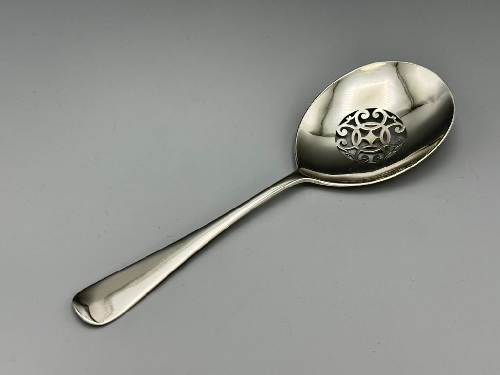 Zilveren natfruitschep, Haags Lof, anno 1925, Antiek en Kunst, Ophalen of Verzenden
