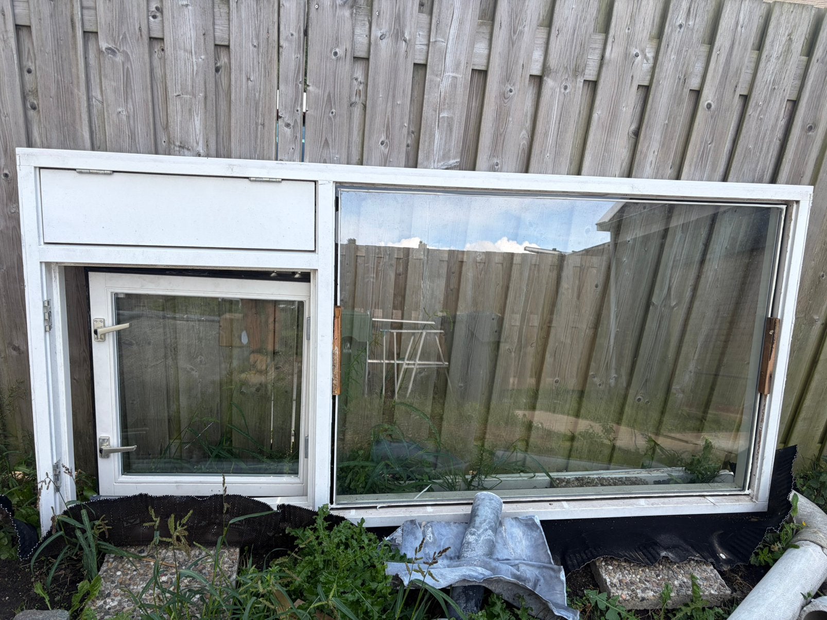 Kozijn, Ophalen, Zo goed als nieuw, 75 tot 150 cm, Hout