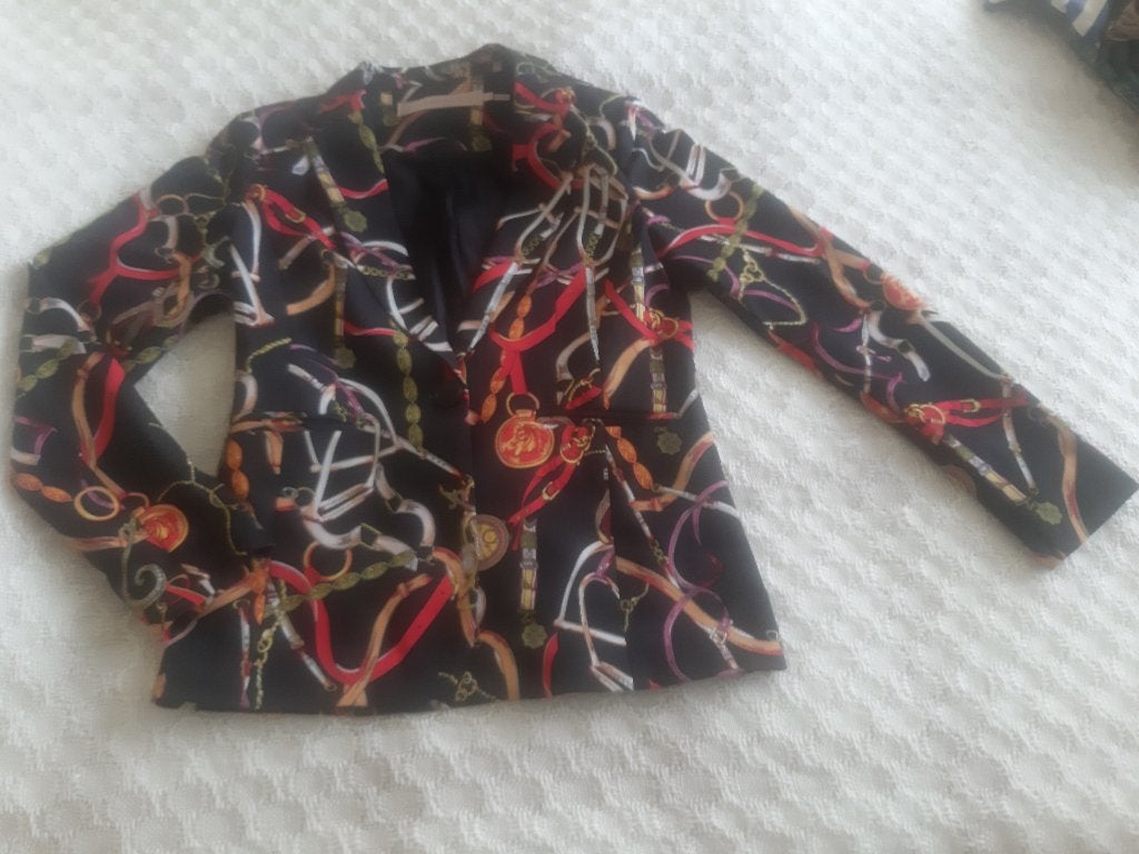 prachtig apart jasje Esqualo maat 36, Kleding | Dames, Ophalen, Meerkleurig, Esqualo, Zo goed als nieuw