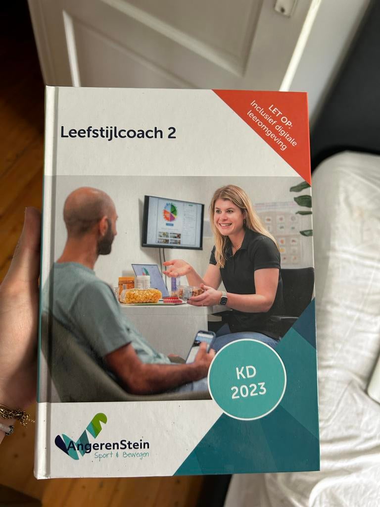 Leefstijlcoach 2 - Angerenstein Sport & Bewegen (KD 2023), Ophalen of Verzenden, Zo goed als nieuw