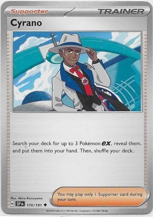 Surging Sparks,  Cyrano [uncommon] 170/191, Verzenden, Nieuw, Losse kaart