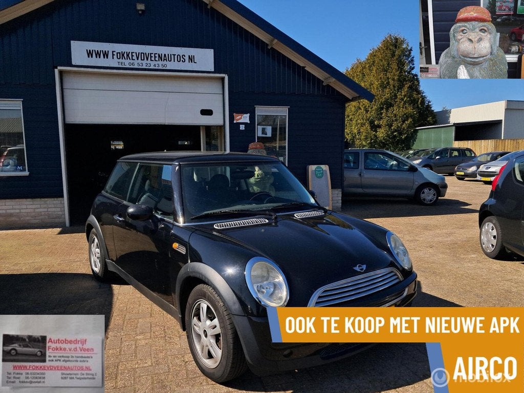 Mini Mini000.0..0... 1.6 One Garantie, alle inruil mogelijk, Auto's, Mini, Voorwielaandrijving, 15 km/l, Gebruikt, 4 cilinders