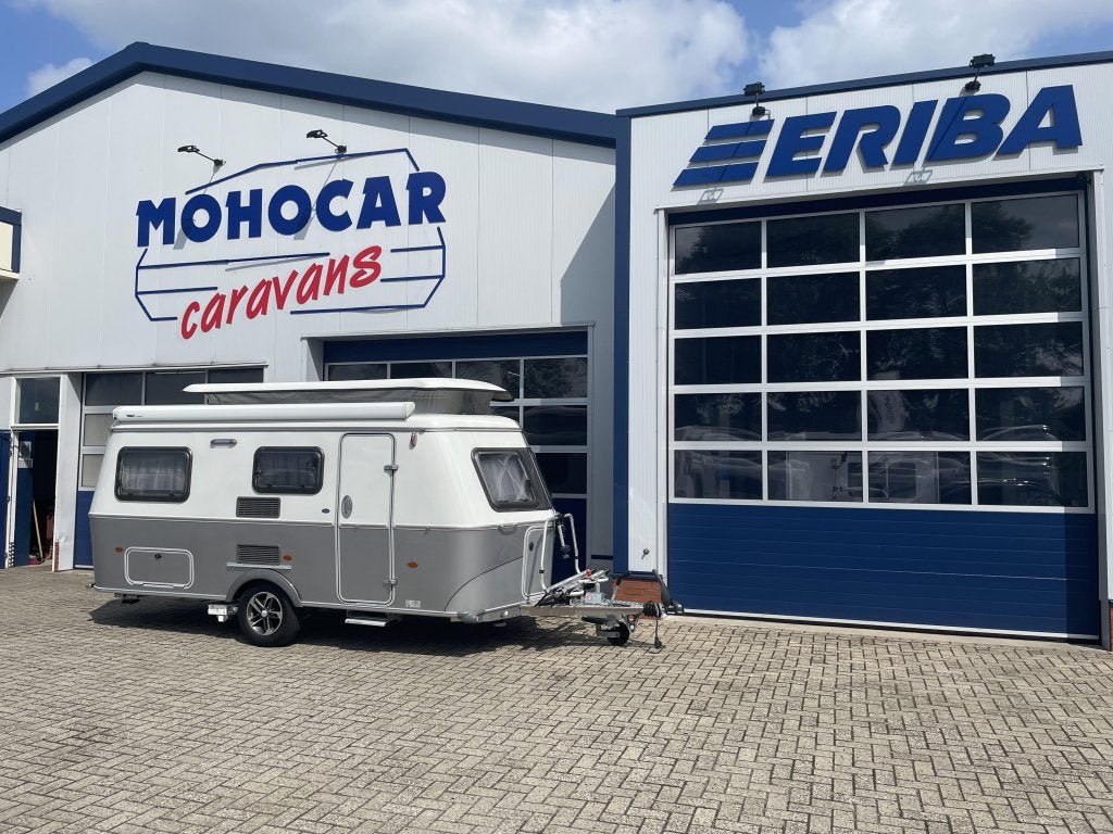 Eriba Touring 542 Thule luifel, mover, Caravans en Kamperen, Caravans, Overige typen, Standaardzit, Bedrijf, 4 tot 5 meter