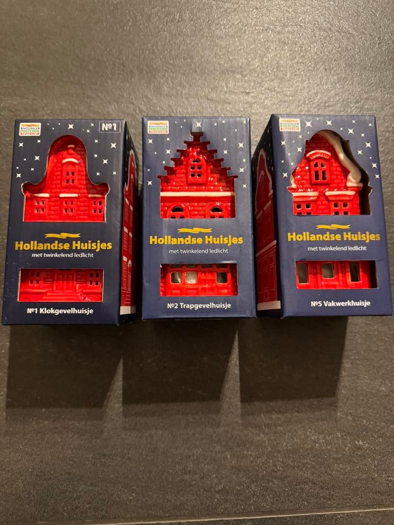 3 Hollandse Huisjes Nieuw, Ophalen of Verzenden, Nieuw