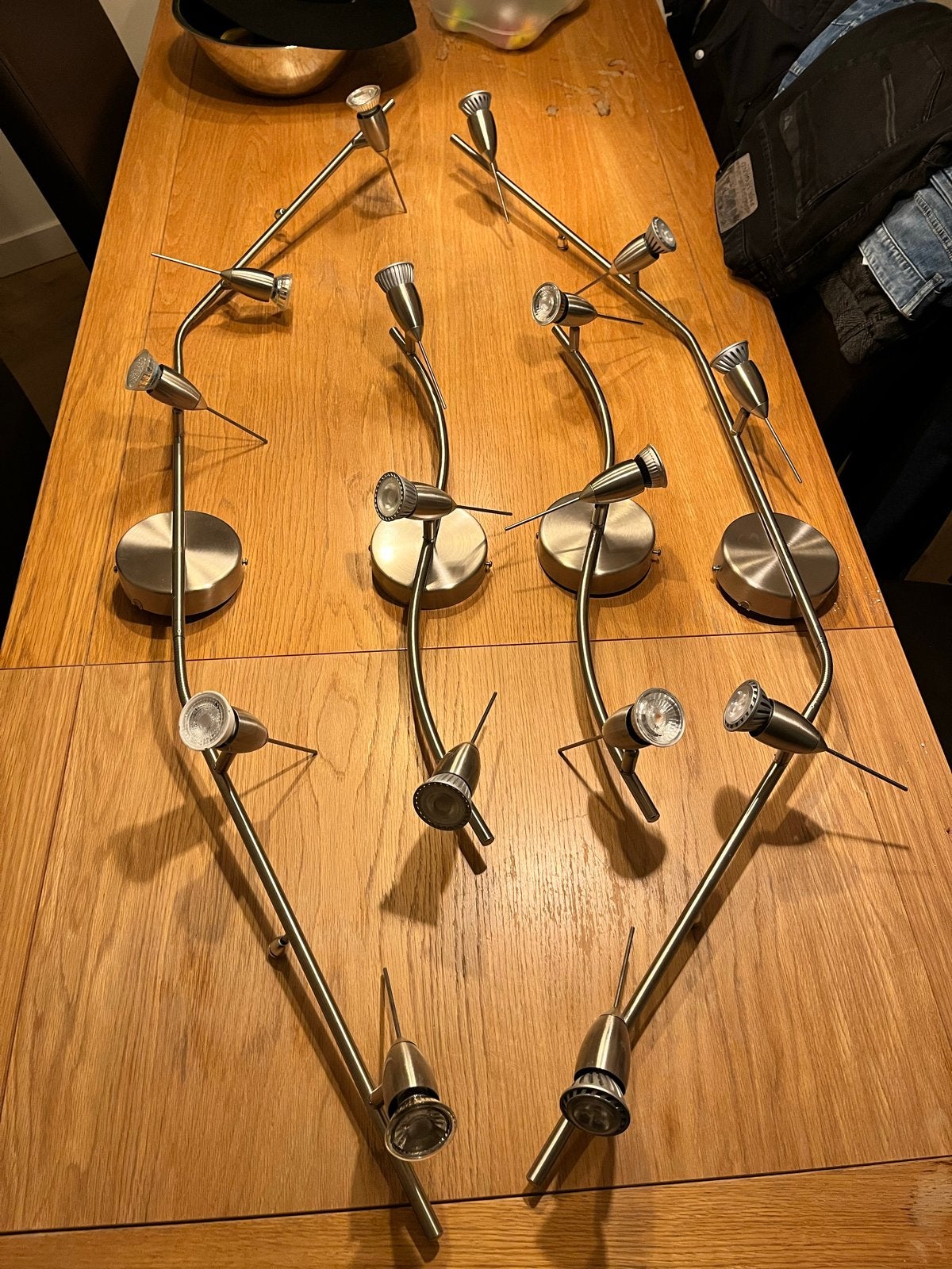 Hasinge Spots - plafon lamp met led, Gebruikt, GU10, Ophalen of Verzenden, LED