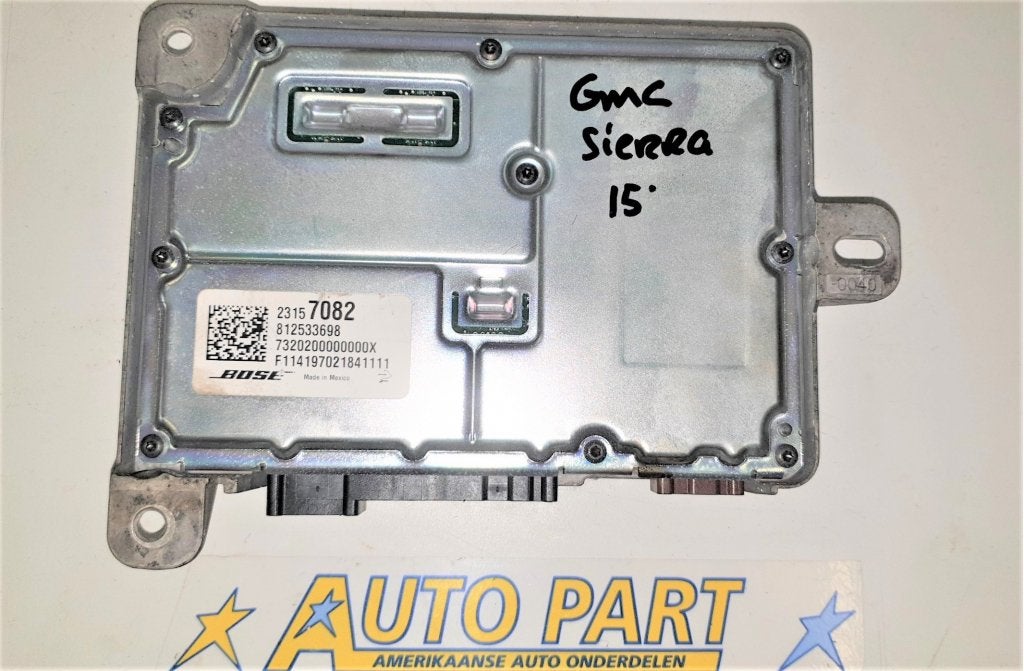 GMC Sierra audio versterker 2014-2015, Gebruikt, Info@gm.com, Chevrolet, Ophalen of Verzenden