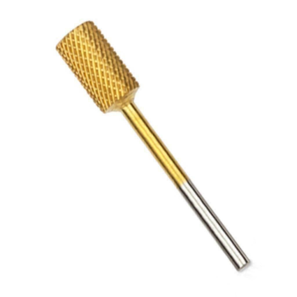 PROMED nagelfrees titanium bit, cilindrisch (barrel), Nieuw, Ophalen of Verzenden, Handen en Nagels, Goud