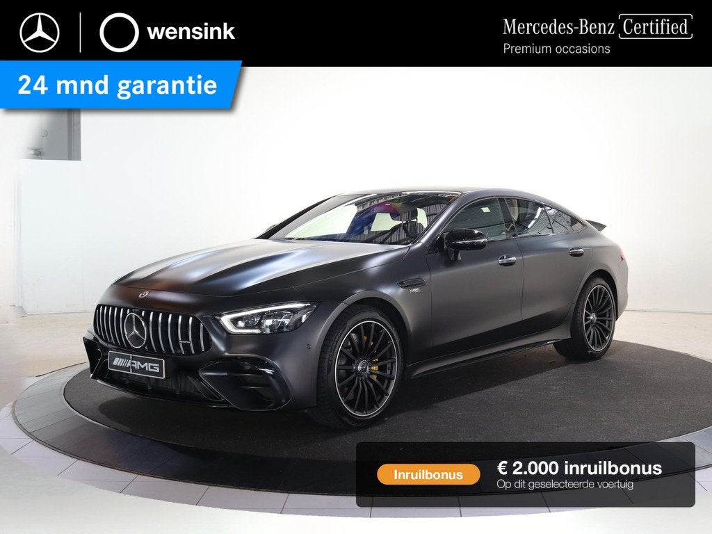 Mercedes-Benz AMG GT 4-Door Coupe AMG 53 4MATIC+ Premium Plu, Auto's, Mercedes-Benz, 435 pk, Gebruikt, 120 €/maand, Bedrijf
