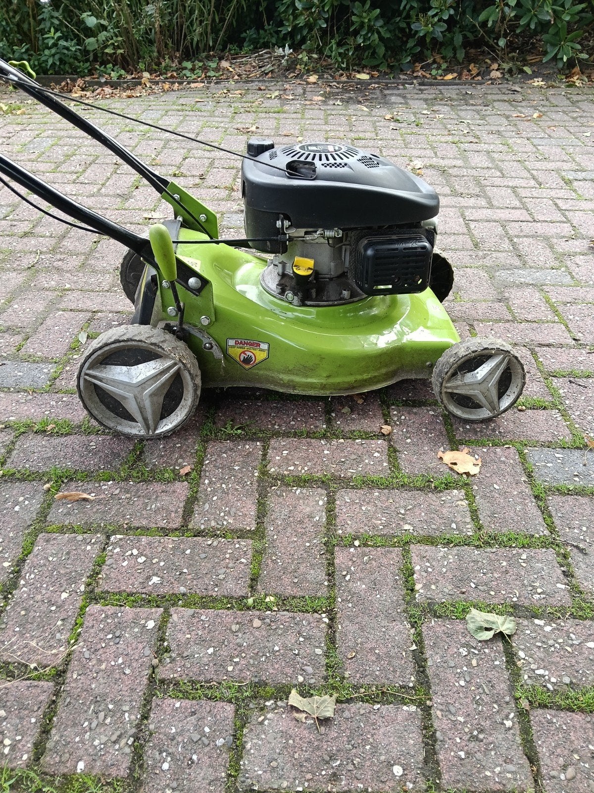 Parkside Benzine Grasmaaier (zonder opvangzak), Tuin en Terras, Ophalen, Gebruikt, Benzine-grasmaaier, Parkside