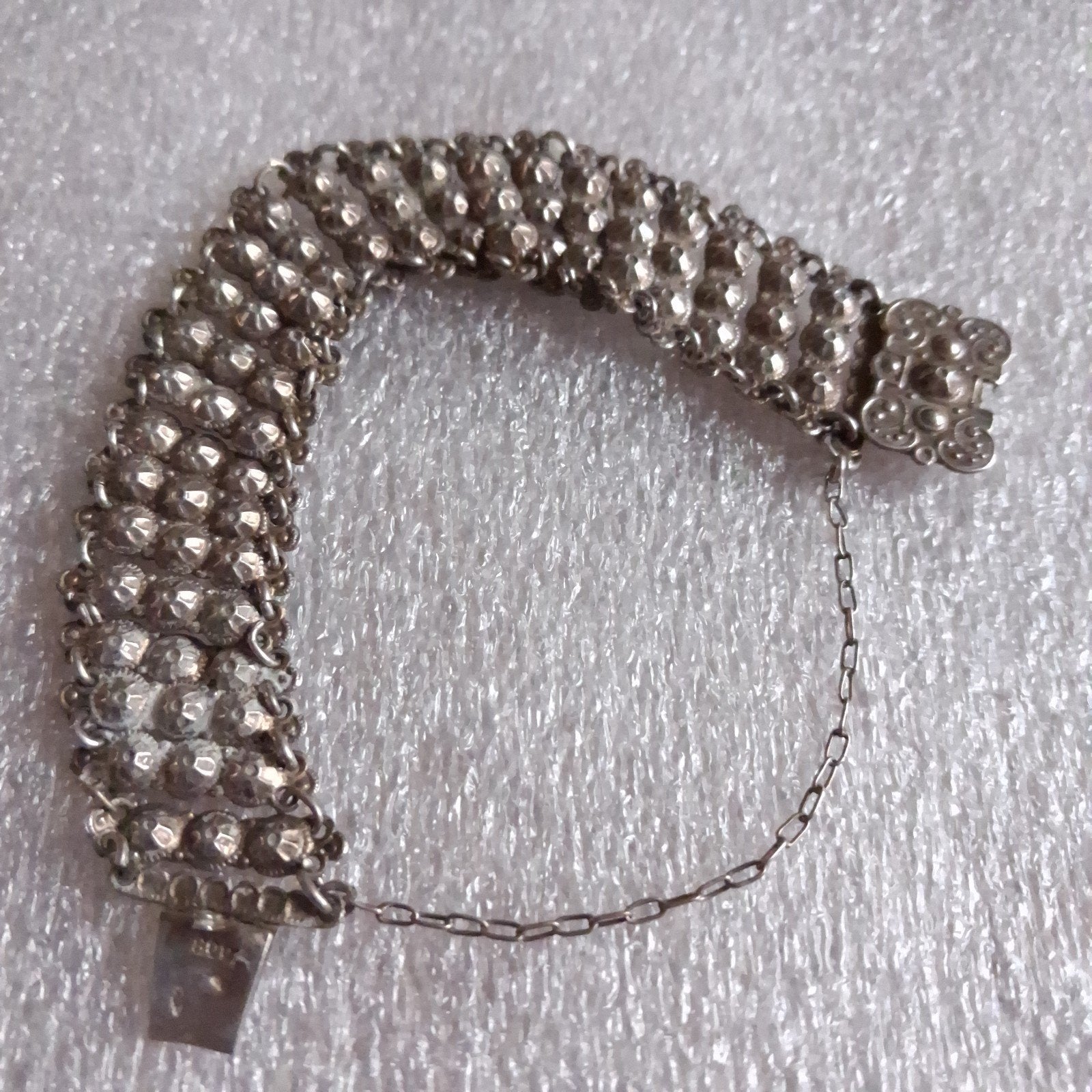 Antieke Klassieke Zilveren Streekdracht Armband, Gebruikt, Verzenden, Kleiner dan 17, Dame