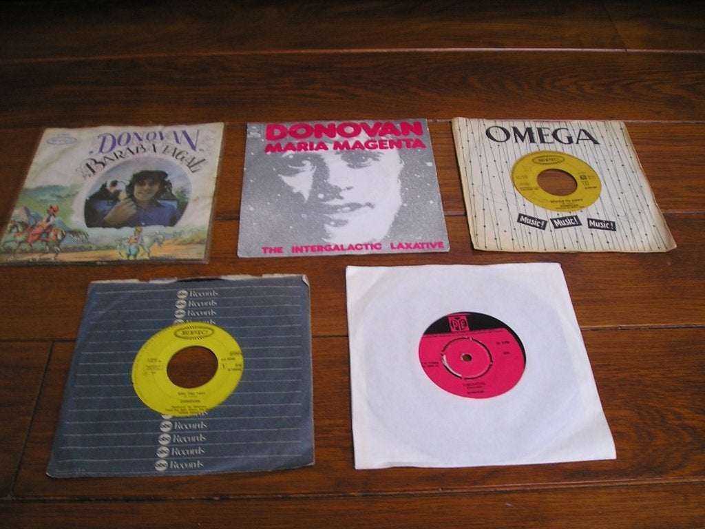 Donovan singles en ep collection, Gebruikt, 7 inch, Ophalen of Verzenden, EP
