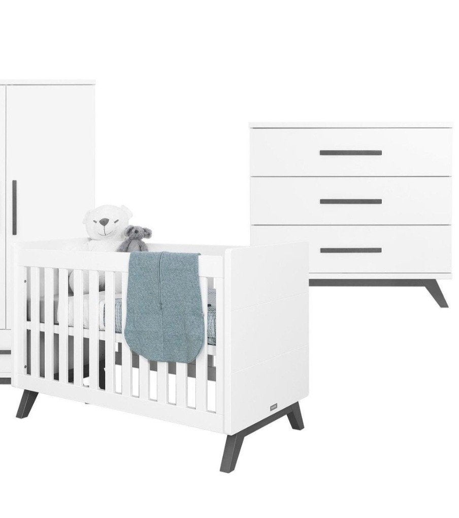 Foto 5 van Bopita Levi babykamer: commode, ledikantje en kast!