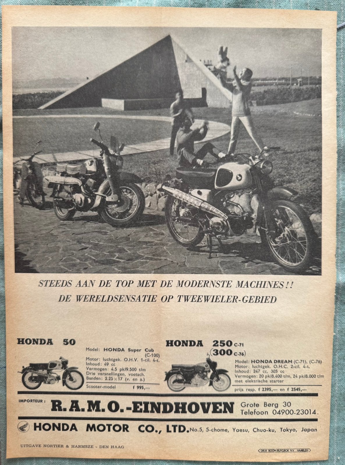 Advertentie Honda 50 Super Cub C-100, Ophalen of Verzenden, Zo goed als nieuw, Motoren