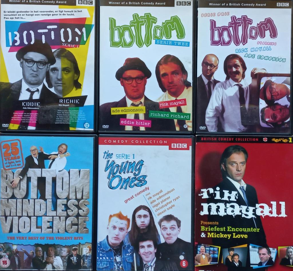 Bottom, Young ones, Rik Mayall, 5disc set in 1 koop, Vanaf 12 jaar, Verzenden, Zo goed als nieuw, Komedie