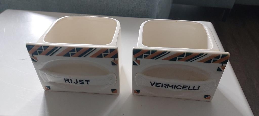 Voorraadpot voorraadlade voorraadbak rijst en vermicelli, Ophalen of Verzenden, Gebruikt