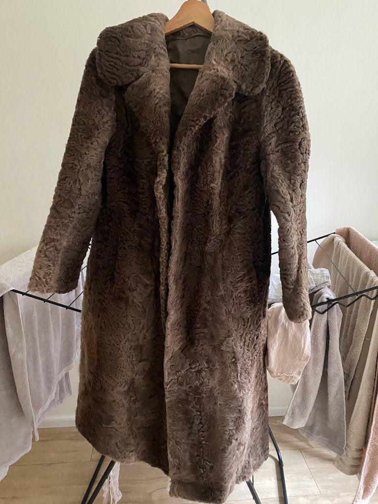 Prachtige lange echte bontjas – maat M – uitstekende staat, Kleding | Dames, Jassen | Winter, Ophalen of Verzenden, Zo goed als nieuw