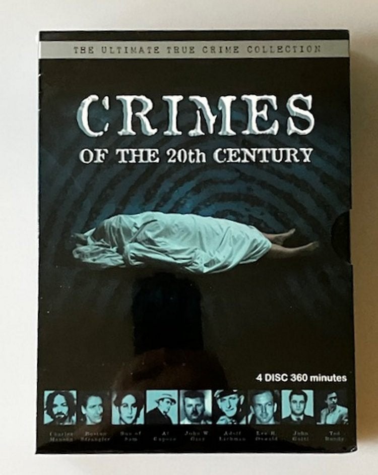 Crimes of the 20th Century dvd box, Maffia en Misdaad, Engels, Vanaf 16 jaar, Nederlands