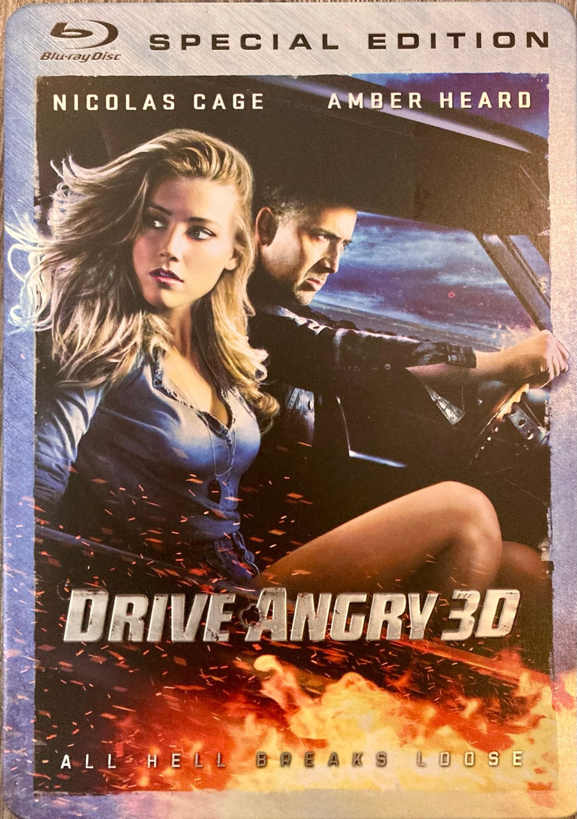 Drive Angry 3D Blu-ray Steelcase Special Edition, Engels, Vanaf 16 jaar, Film, Actie
