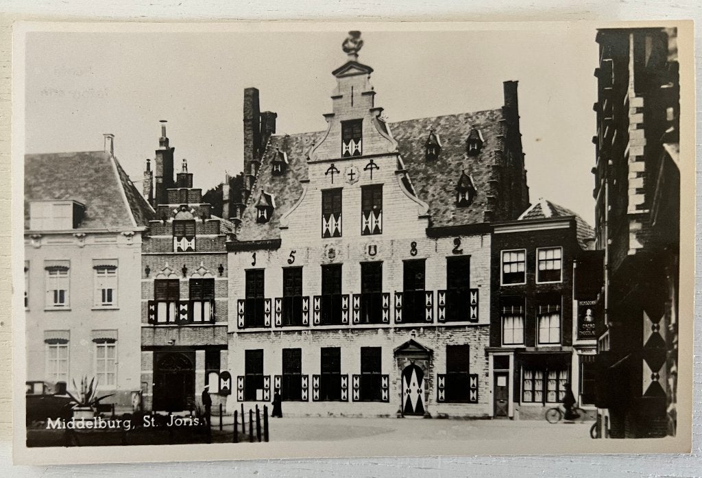 Oude Ansichtkaart - Middelburg - St. Joris, Ophalen of Verzenden, 1940 tot 1960, Ongelopen, Zeeland