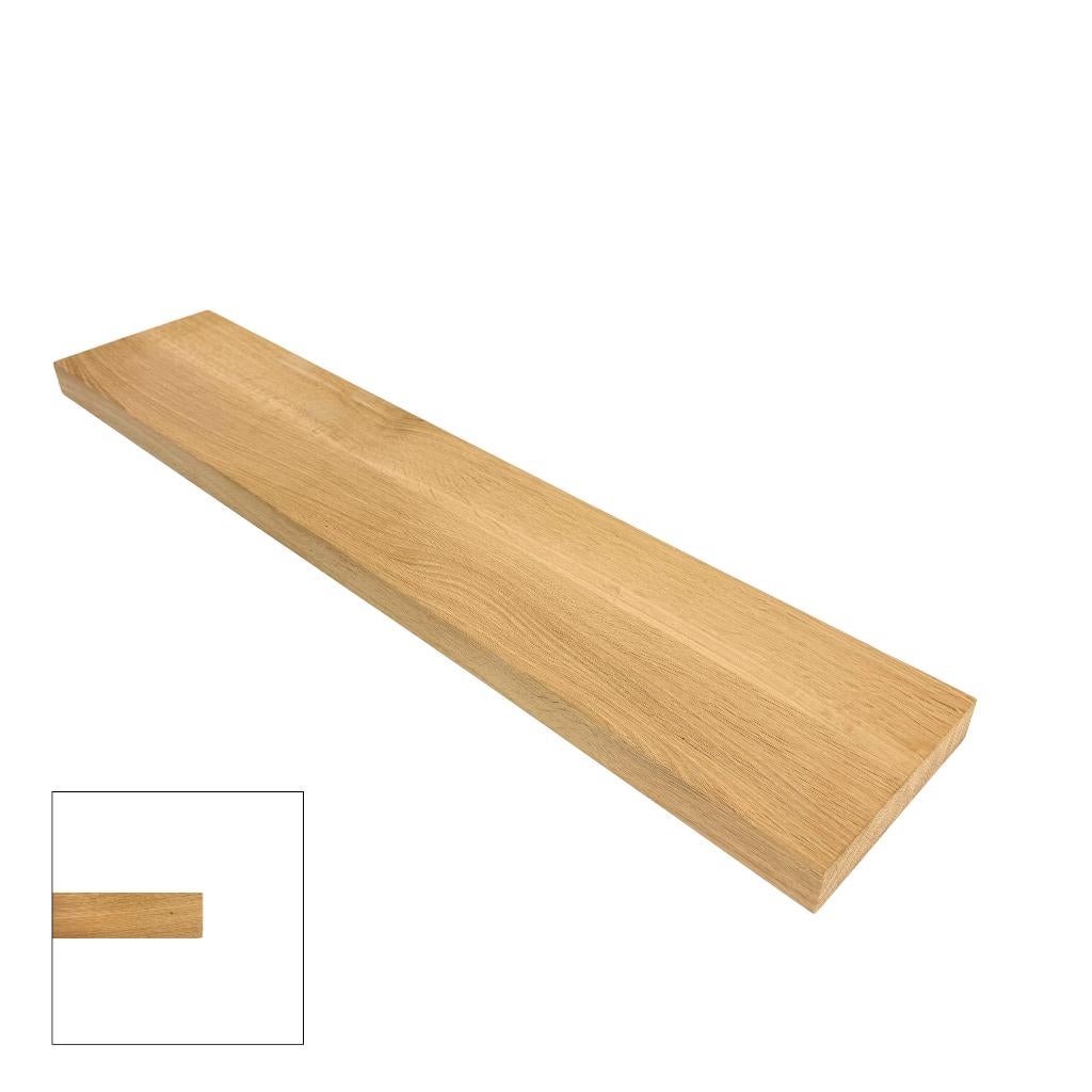 Eiken Wandplank I Zwevende Plank I Inclusief bevestiging, Huis en Inrichting, Woonaccessoires | Wandplanken en Boekenplanken, Ophalen of Verzenden