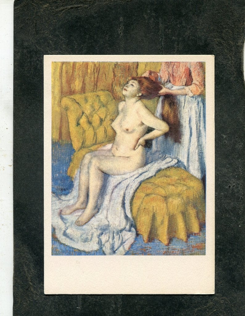 Ansicht Edgar Degas - The Toilet, Verzenden, 1980 tot heden, Ongelopen