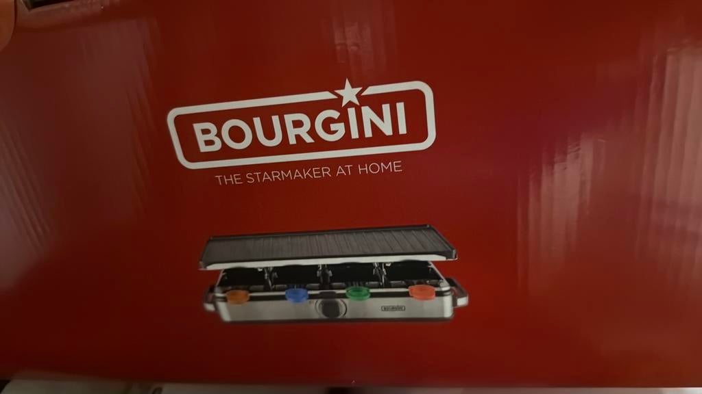 NIEUW en ongebruikt: Bourgini gourmetstel, Ophalen, Nieuw, 8 personen of meer