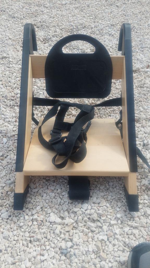 Stokke Tripp Trapp meegroeistoel met tuigje, Ophalen of Verzenden, Gebruikt, Meegroeistoel, Gordel(s)