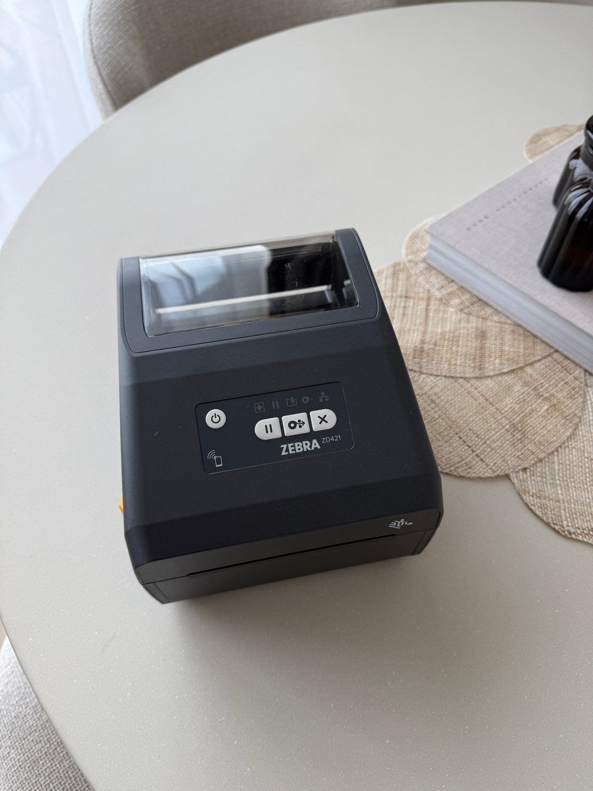 ZGAN Zebra ZD421 - Met Ethernet - Originele Adapter -, Computers en Software, Ophalen of Verzenden, Zo goed als nieuw