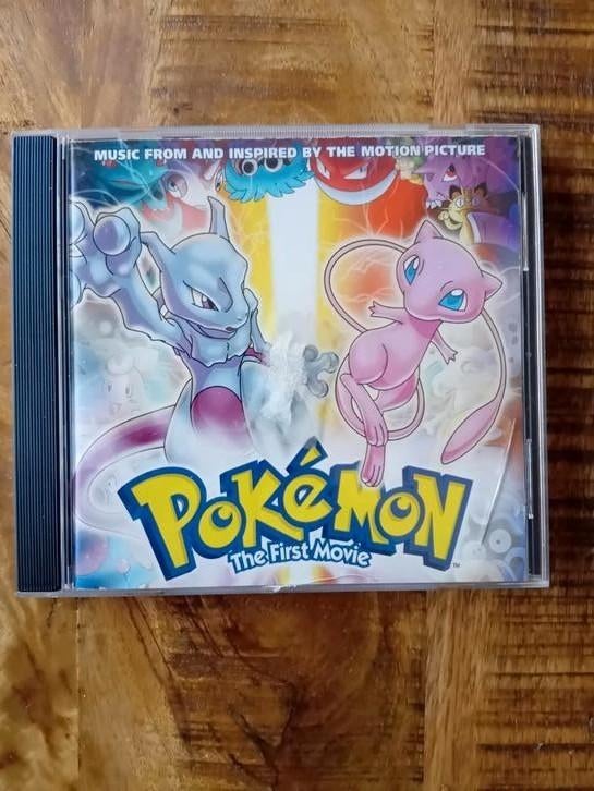 Pokémon The First Movie Soundtrack CD - Mewtwo & Mew, Cd's en Dvd's, Ophalen of Verzenden, Gebruikt, Muziek, Vanaf 10 jaar