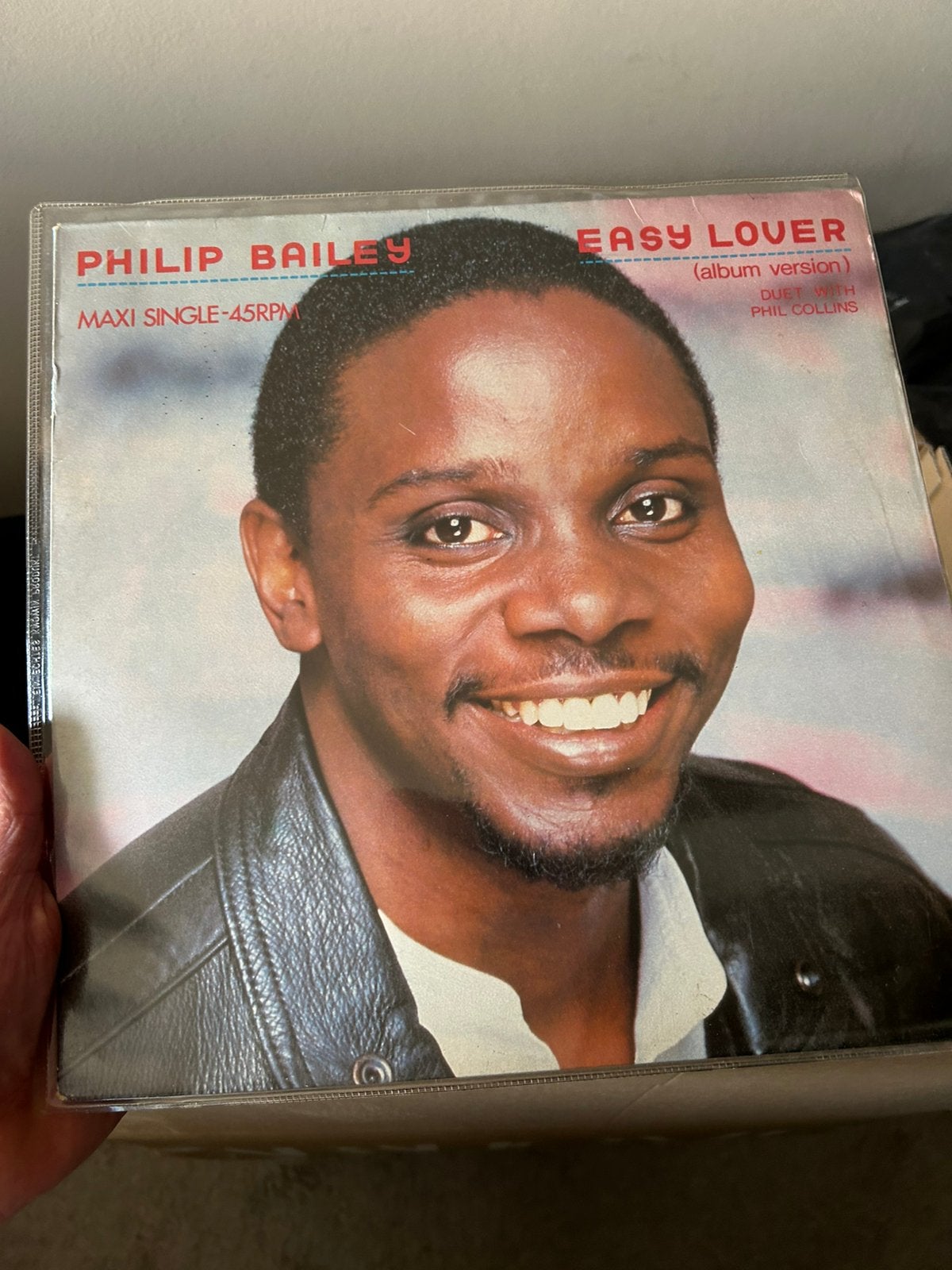 Maxi single Philip Baily - Easy lover, Ophalen of Verzenden, Gebruikt