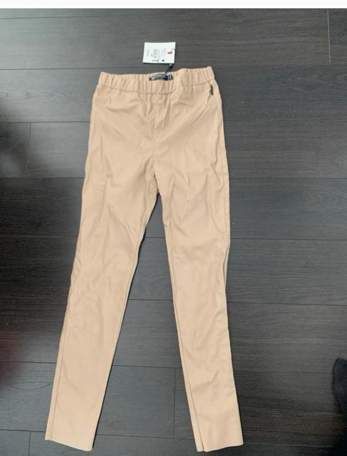 Stoere nepleren broek en lakleer rokje - Nieuw met etiket, Ophalen of Verzenden, Nieuw