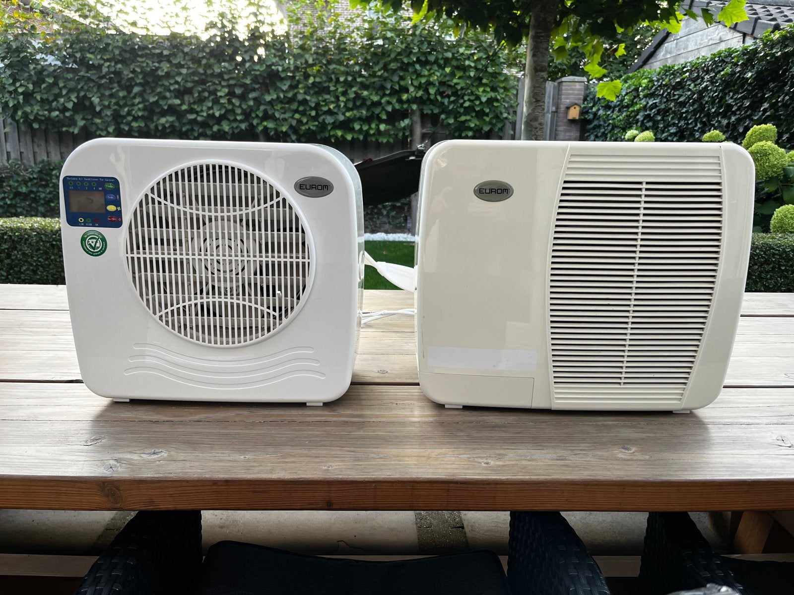 Eurom AC2401 Mobiele split Airco voor Caravan, Ophalen, Gebruikt, Minder dan 60 m³, Timer