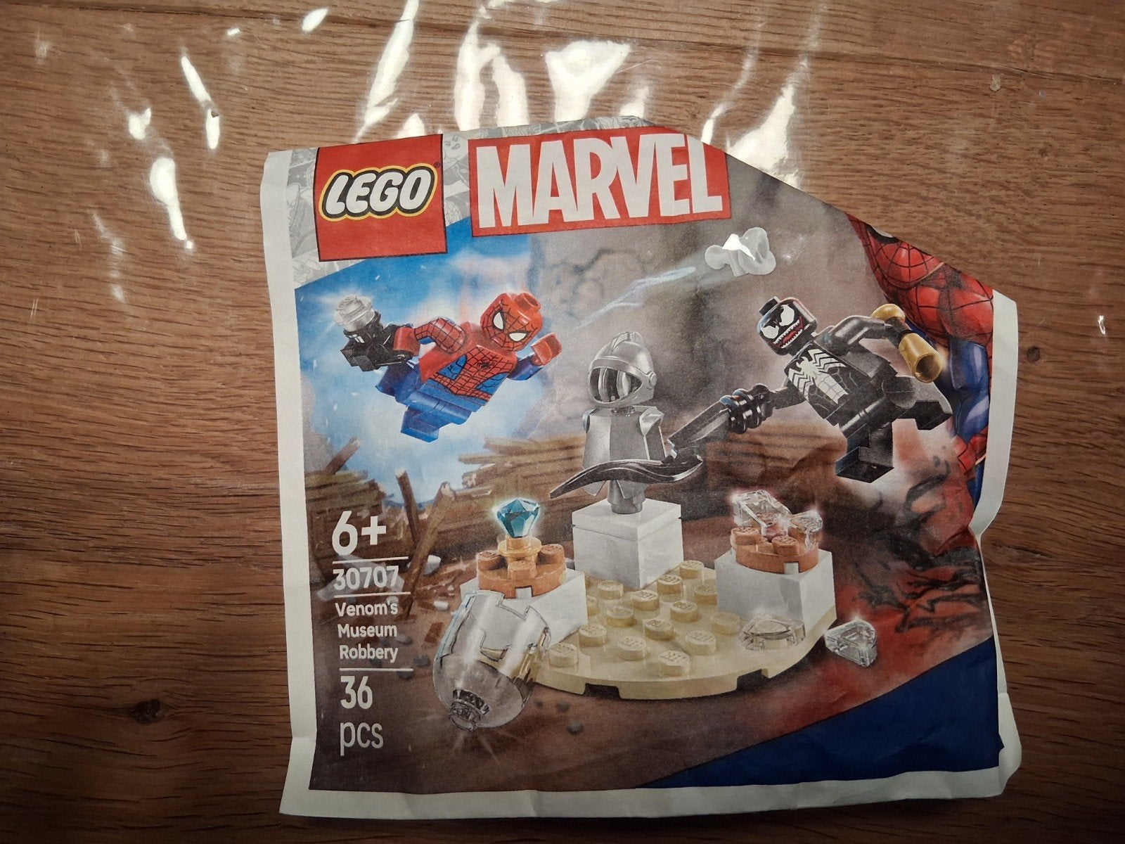 LEGO Marvel Spider-Man vs. Venom Museum Robbery 30707, Ophalen, Gebruikt, Marvel, Lego