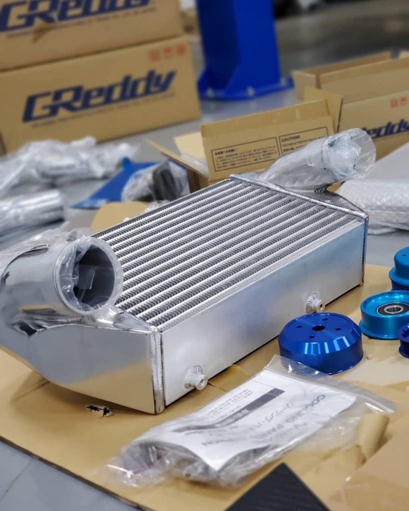 Greddy V-Mount full intercooler kit - Mazda RX-7 RX7 FD3S, Auto diversen, Ophalen of Verzenden