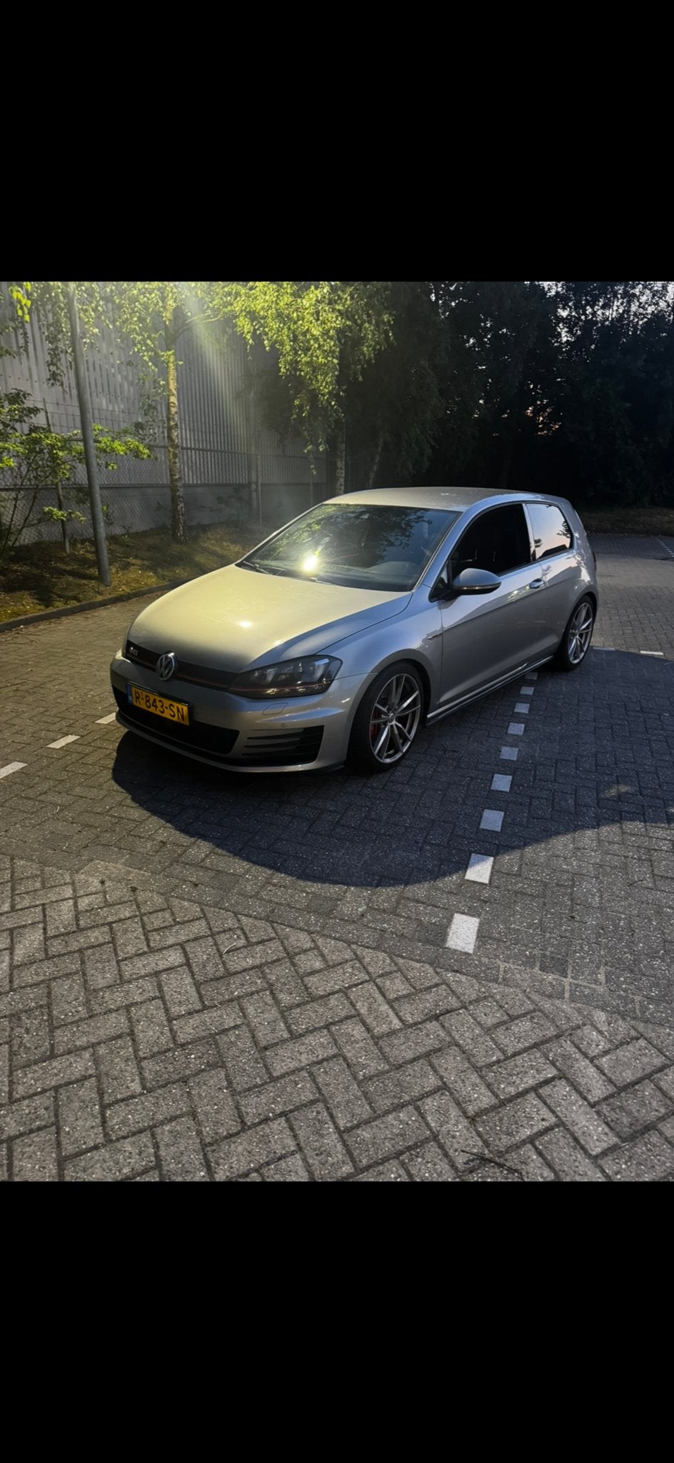 Volkswagen Golf GTI Performance 2.0 TSI 3D DSG 2013 Grijs, Auto's, 4 cilinders, Leder, 16 km/l, 5 stoelen
