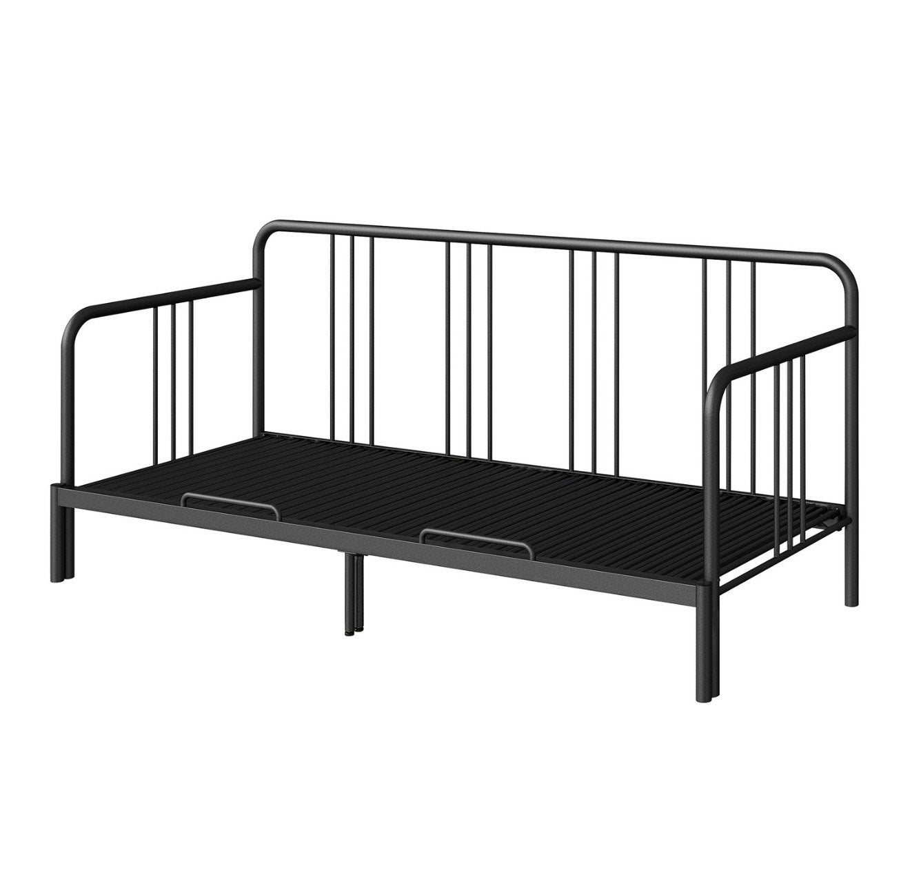 IKEA Hemnes bedbank, Ophalen, Gebruikt, Zwart, Tweepersoons