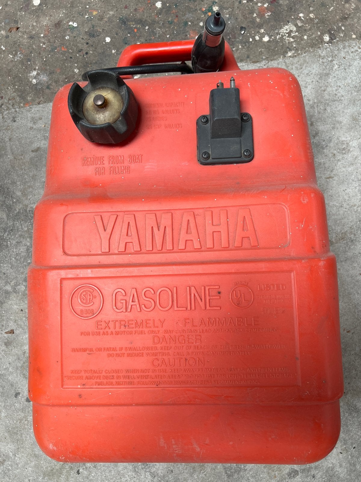Yamaha Benzinetank 25L met aansluiting, Ophalen, Gebruikt, Motor en Techniek