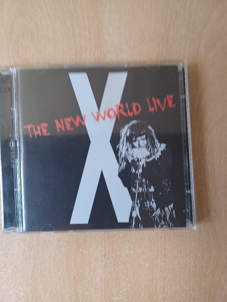 X - The New World Live   2CD     (Keyhole Records), Gebruikt, Inclusief doosje, Ophalen of Verzenden, Live-album