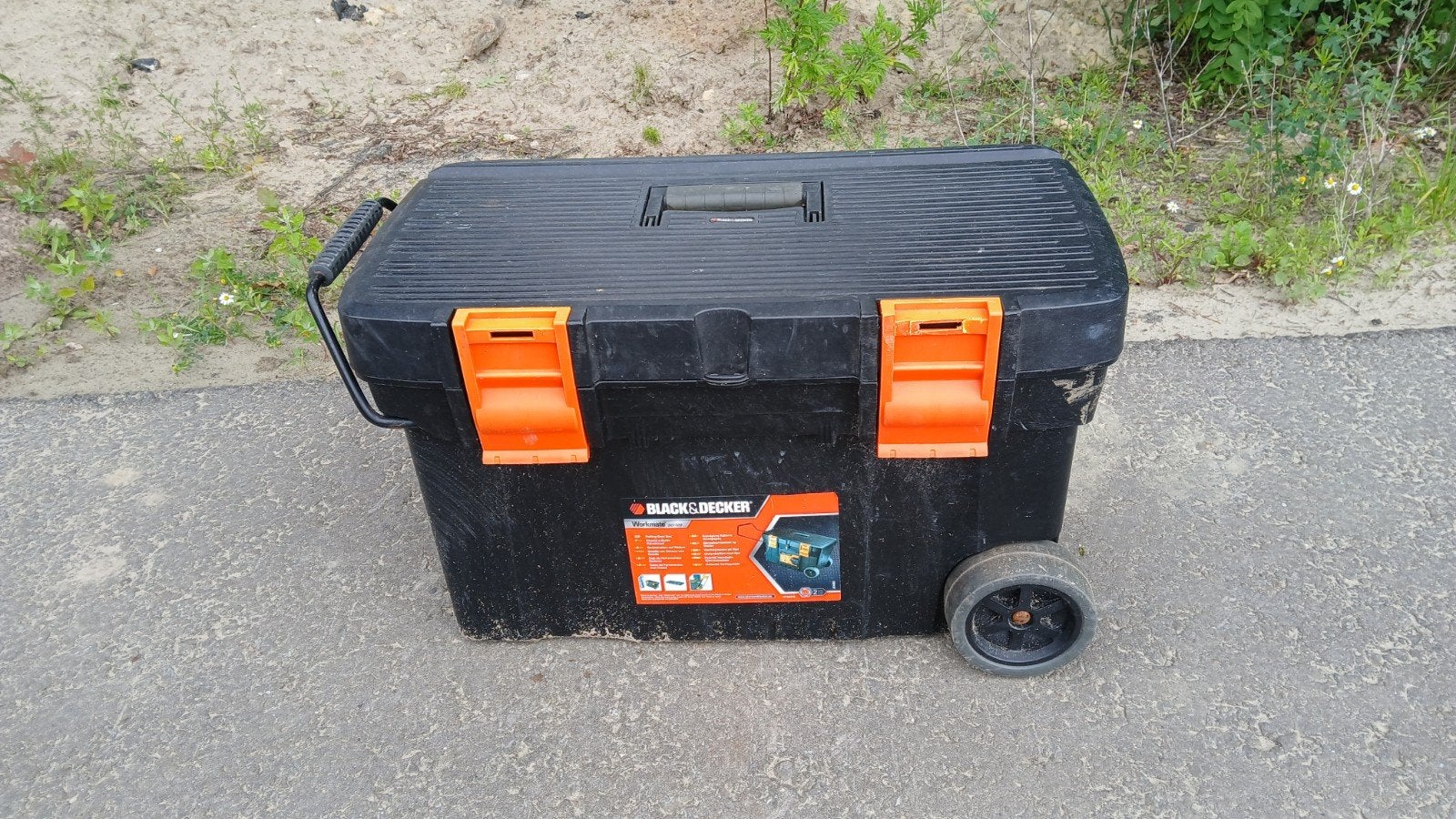 Black & Decker Workmate Gereedschapskist op Wielen, Doe-het-zelf en Verbouw, Ophalen, Gebruikt
